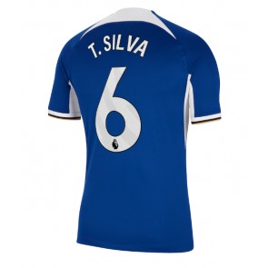 Chelsea Thiago Silva #6 Koszulka Podstawowych 2023-24 Krótki Rękaw